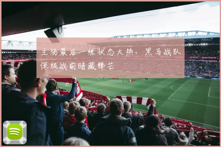 主场最后一练状态火热，黑马战队保级战前暗藏锋芒